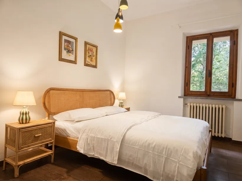 Villa 2, camera matrimoniale al piano terra